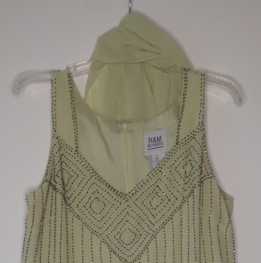 R&M Richards Green Gown